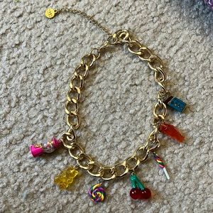 Dylan’s Candy bar candy chunky gold chain necklace